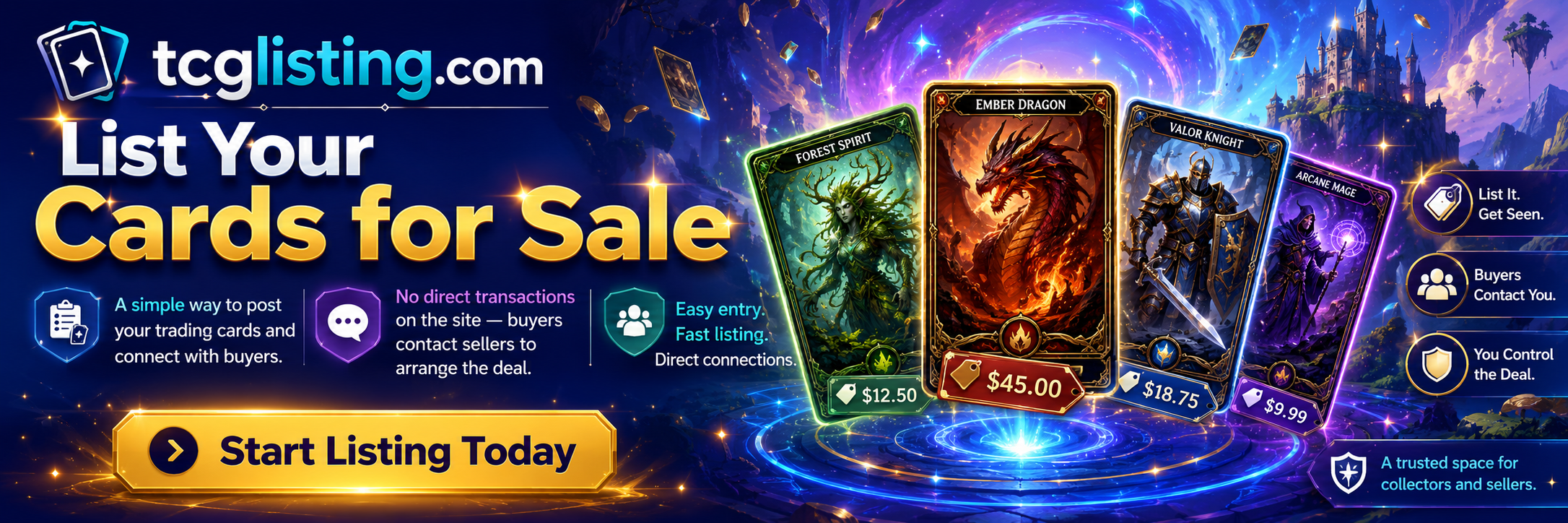 Buy & Sell TCG Cards